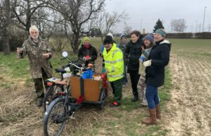 BUND Flörsheim: Erster Arbeitseinsatz in diesem Jahr