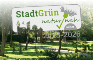 Erste große Maßnahme im Zuge der Zertifizierung „StadtGrün naturnah“ im Verna Park