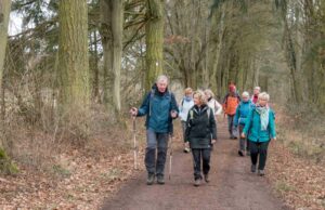 Fitness Wanderung der SKG Bauschheim am 18.02.2024 Wald, Wein & Horizonte