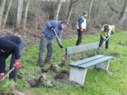 Grünes Engagement am Ufer Angelsportverein Heidesheim pflanzt 900 Bäume für die Umwelt