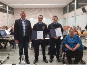 Neue Wehrführung der Stadtteilfeuerwehr Ginsheim offiziell ins Amt eingeführt