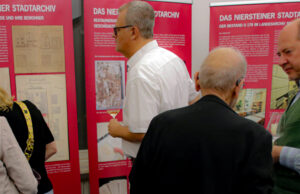 Gemeinsam für das historische Gedächtnis Schätze >>>Die Niersteiner Archivausstellung in Speyer
