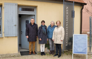 Engagement und Kulturhandwerk Besuch >>> Das Katharinenlädchen am Tor zur Geschichte