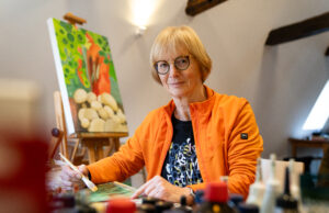 Gabriele Sehn präsentiert ihre Arbeiten im Atelier „freiraum f³“