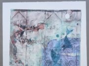 Drei Künstlerinnen des Malkasten e.V. arbeiten im Atelier „freiraum f3“