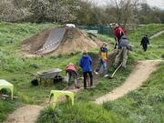 BMX Bahn Action in der ersten Osterferienwoche