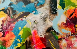 Colourful dreams – Farbenfrohe Träume Rathausausstellung von Dörte Kunte eröffnet am 2.Mai um 18.30 Uhr