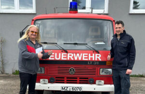 Grenzenlose Solidarität Hilfe >>>Budenheimer Feuerwehr unterstützt ukrainische Retter
