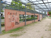 Kapitulation vor Schmierern? Sachbeschädigung >>>Ortsbeirat sorgt sich um Willy-Brandt-Platz