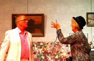 „Mord im Pfarrhaus“ Aufführung >>>Theatergruppe Gonsemble präsentierte Krimiklassiker von Agatha Christie