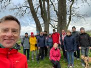 Rückblick März-Wanderung der TG Kastel, Hochheimer Rieslingschleife