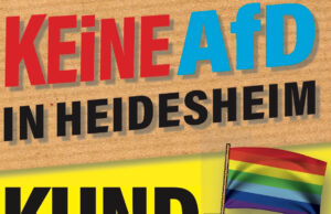 Heidesheim setzt ein Zeichen Protest gegen AfD-Büros