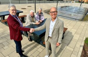 Nackenheim aktiviert Wasserspiel Picknicktische >>>Schönes Kapitel für den Marktplatz