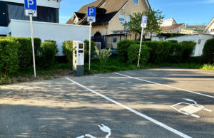 Ladepunkte in Betrieb Nach Verzögerung installiert