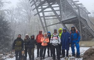 Wanderung der TSV Ginsheim am 21. April 2024 zum Trommturm