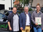 Nachhaltig mobil Neue e-Carsharing-Station in Bodenheim