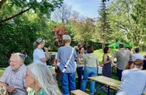 Grünes Miteinander Straßenfest und Picknick in Bodenheim