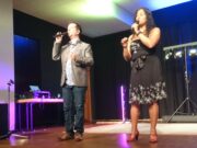 Live-Looping-Technik und Vocalsounds Konzert >>>Das kanadische A-Capella-Duo FreePlay begeisterte im Gonso