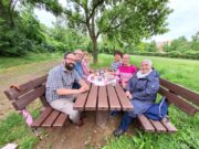 Ein Platz der Begegnung Neue Sitzbänke für die Vogelsbergstraße