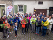 Ein kleines Dankeschön für großes Engagement GRÜNPATEN-EMPFANG >> Stadt Nieder-Olm lädt in der Schmiede Wettig ein