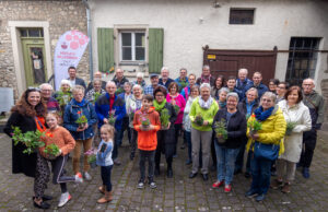 Ein kleines Dankeschön für großes Engagement GRÜNPATEN-EMPFANG >> Stadt Nieder-Olm lädt in der Schmiede Wettig ein