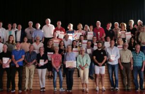 Über 3.800 abgelegte Prüfungen Feierstunde für das Deutsche Sportabzeichen