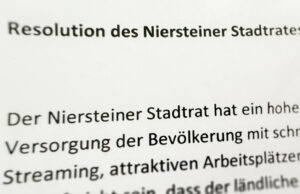 Schnelles Internet für Nierstein Stadtrat erhöht den Druck auf Telekom und EWR