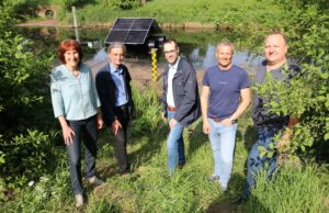 Nach Pilotprojekt nun großflächiger Einsatz Entschlammung von Gewässern mit Bakterien und Sauerstoff