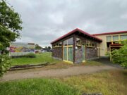 Selfie-Point der Jugendpflege Premiere mit Artistik und Eiscatering