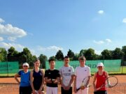 TC Gustavsburg Jugendtennis U12 am Boden – U15 triumphiert