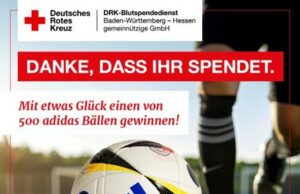Sommer, Sonne, Fußball-EM, Freizeitplanung Blut spenden nicht vergessen!