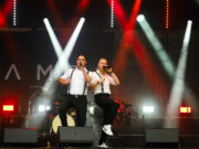 „Kultur im Park“ mit Spielübertragung Vier Abende mit Kabarett und Musik in Bodenheim