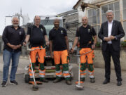 Zusätzliches mobiles Einsatzteam: Der Flotte Mäher