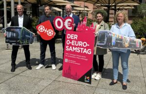 Kostenlos mit dem ÖPNV an jedem ersten Samstag Angebot startet am 6. Juli