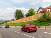 Guter Lärmschutz ist wichtig für die Gesundheit Lärmschutzwand am Weinbergring auf 175 Metern saniert
