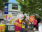 „Trenn-Bär“ besucht Gustavsburg