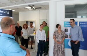 Umweltfoyer als Ort der Information und des Austauschs eröffnet