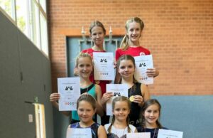 TV Mainz-Finthen in Wöllstein erfolgreich Turnen >>>13 junge Turnerinnen beim Freundschaftswettkampf am Start