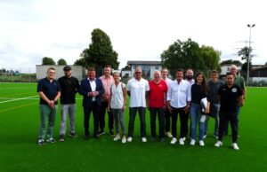 Ein neuer Sportplatz für Hechtsheim Feierliche Einweihung auf der Bezirkssportanlage