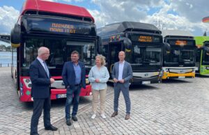 Brennstoffzellenbusse fahren jetzt im Linienbetrieb ÖPNV >>>Mainzer Mobilität setzt weiter auf grünen Wasserstoff.