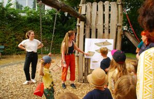 Wackelpferd oder großes Kletterhaus? Partizipation >>>Marienborner Kinder durften über neue Geräte auf dem Spielplatz entscheiden