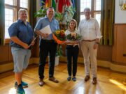 Stadt gratuliert zu 25- und 40-jährigen Dienstjubiläen