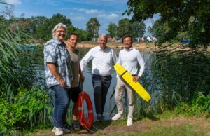 Jahrzehntelange erfolgreiche Kooperation Stadt und DLRG sorgen für Sicherheit im Waldschwimmbad