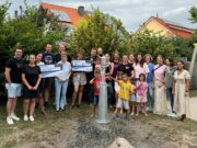 Wasserspaß in Klein-Winternheim gerettet Dank Spende sprudelt’s wieder im Matschepampe-Platz