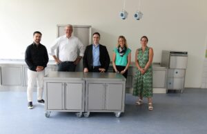 Schillerschule: Räume für die Essensversorgung ausgebaut