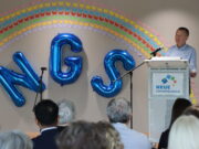 Neue Grundschule offiziell eingeweiht Raunheimer Kinder und das Kollegium feiern mit Gästen