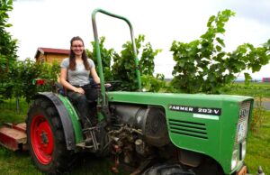 Bretzenheimer Jungwinzerin mit viel Power und neuen Ideen Weinbau >>>Beatrice Hofmann ist seit zwei Jahren Betriebsnachfolgerin des Weinhauses Hofmann