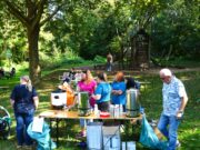 Die Seilbahn und die Farbschleuder waren der Hit Finther Kinderfest auf dem Spielplatz Wasserwerkswiese kam prima an