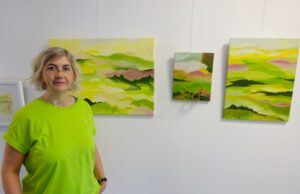 Von der Natur lässt sie sich inspirieren Ausstellung der Künstlerin Barbara Schwarz im Hechtsheimer Bürgerhaus