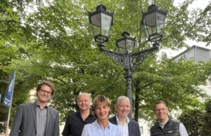 Die Mainzer Gaslaternen sind nun Geschichte Wandel >>>Mainzer Netze GmbH hat die letzten 15 Laternen auf Strom umgerüstet